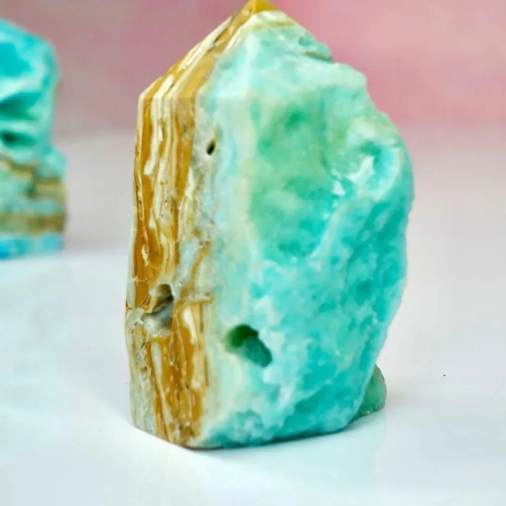 Blue Aragonite Point - Small Sizes - Image 3