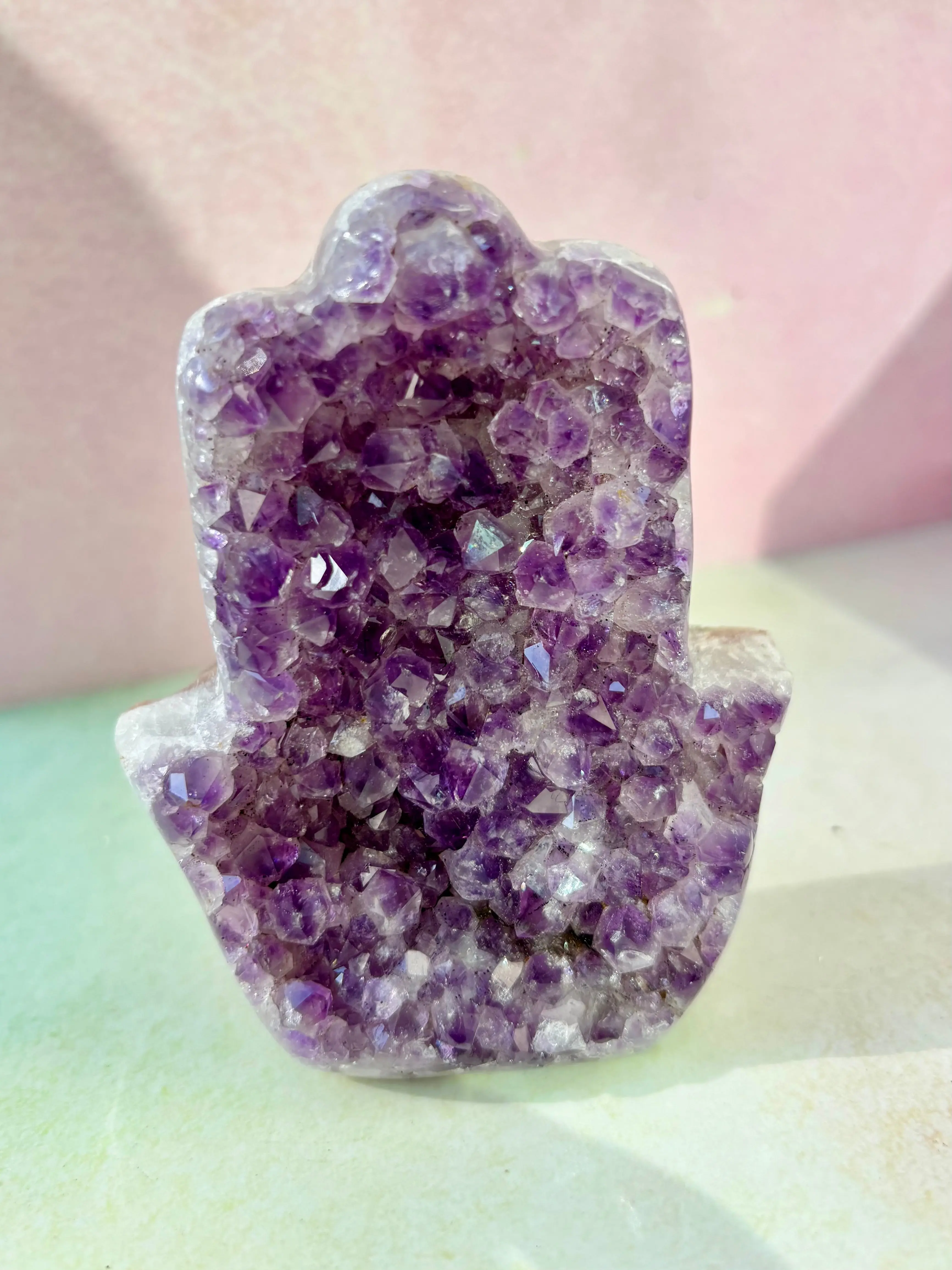 Amethyst Hamsa Hands