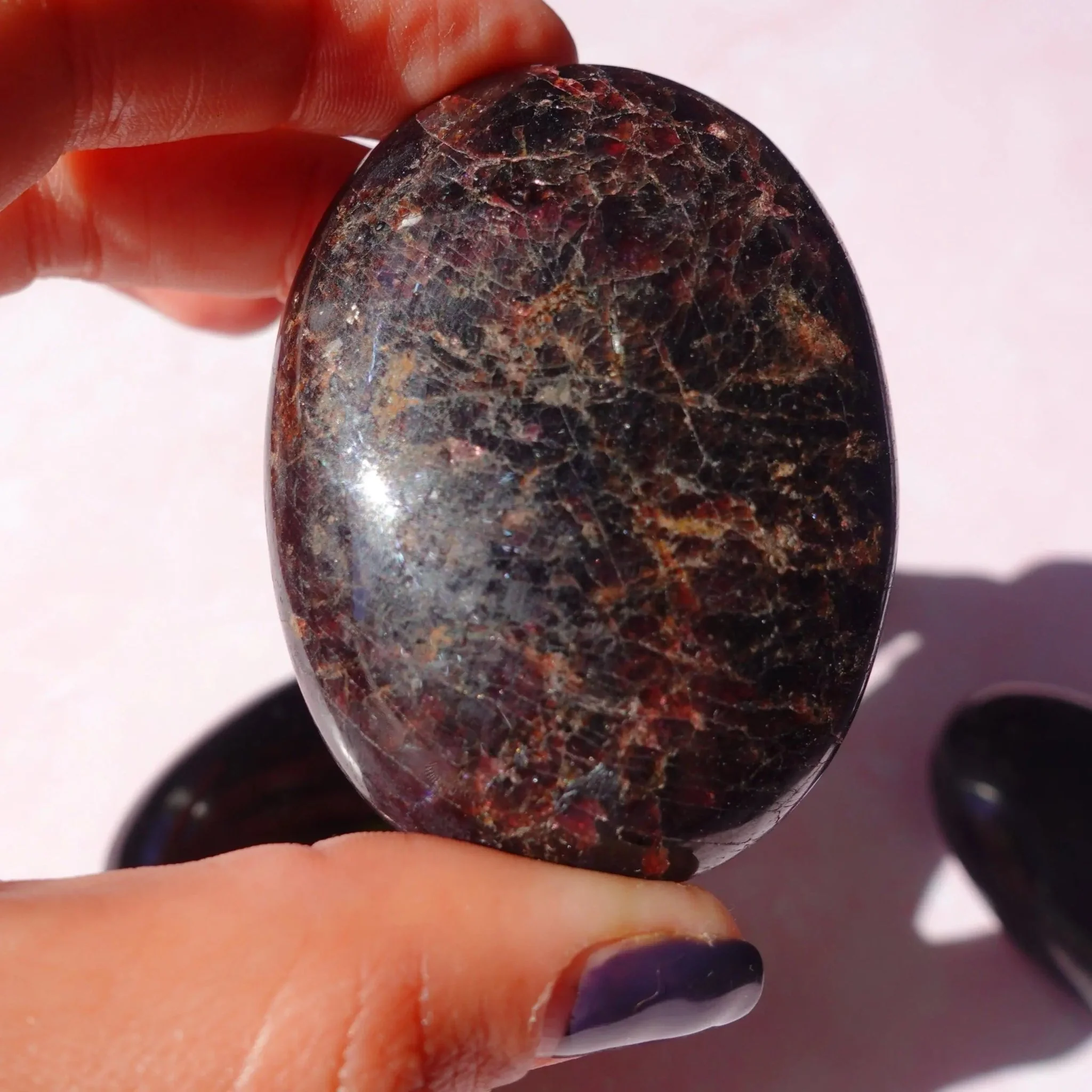 Garnet Palm Stones - Image 3