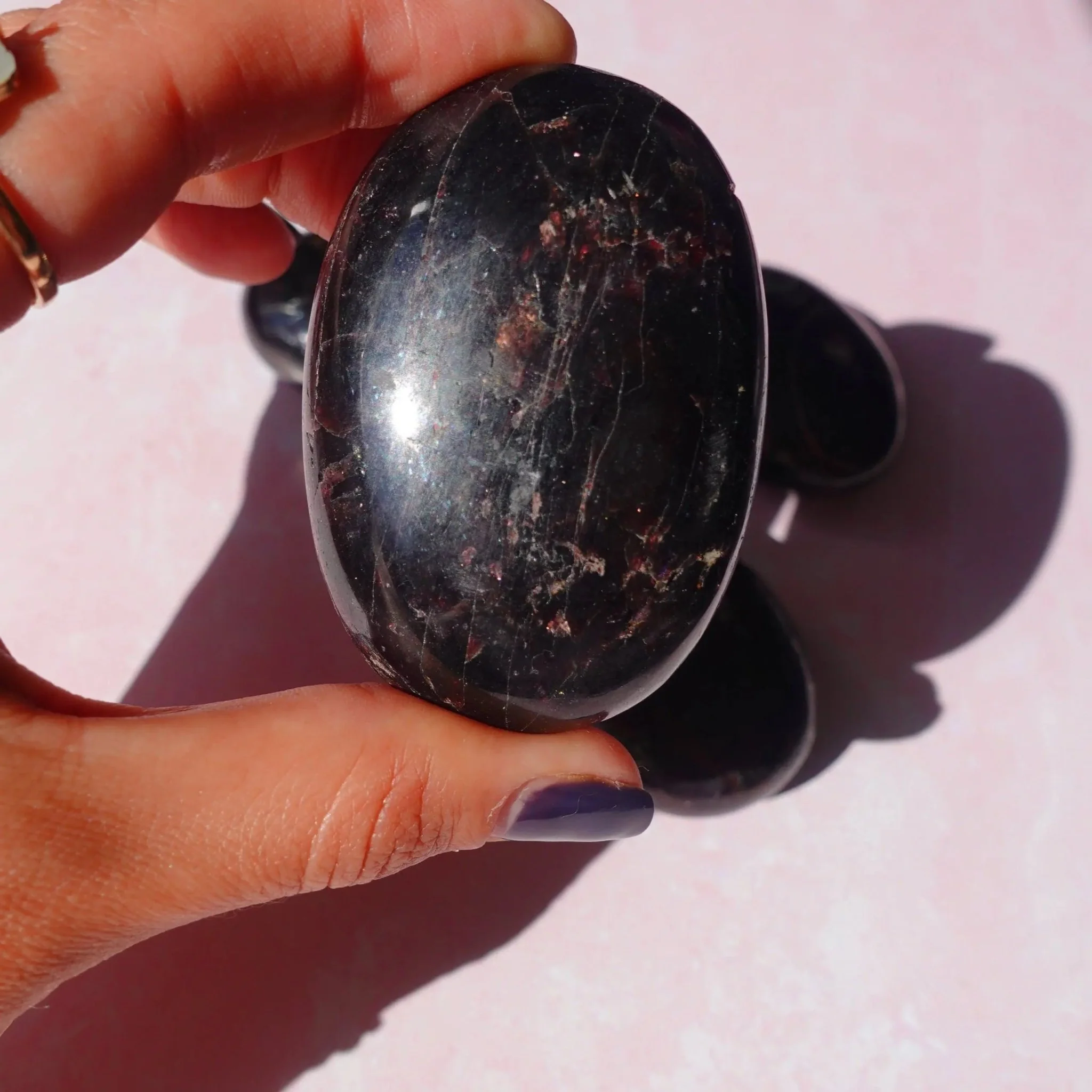 Garnet Palm Stones - Image 4