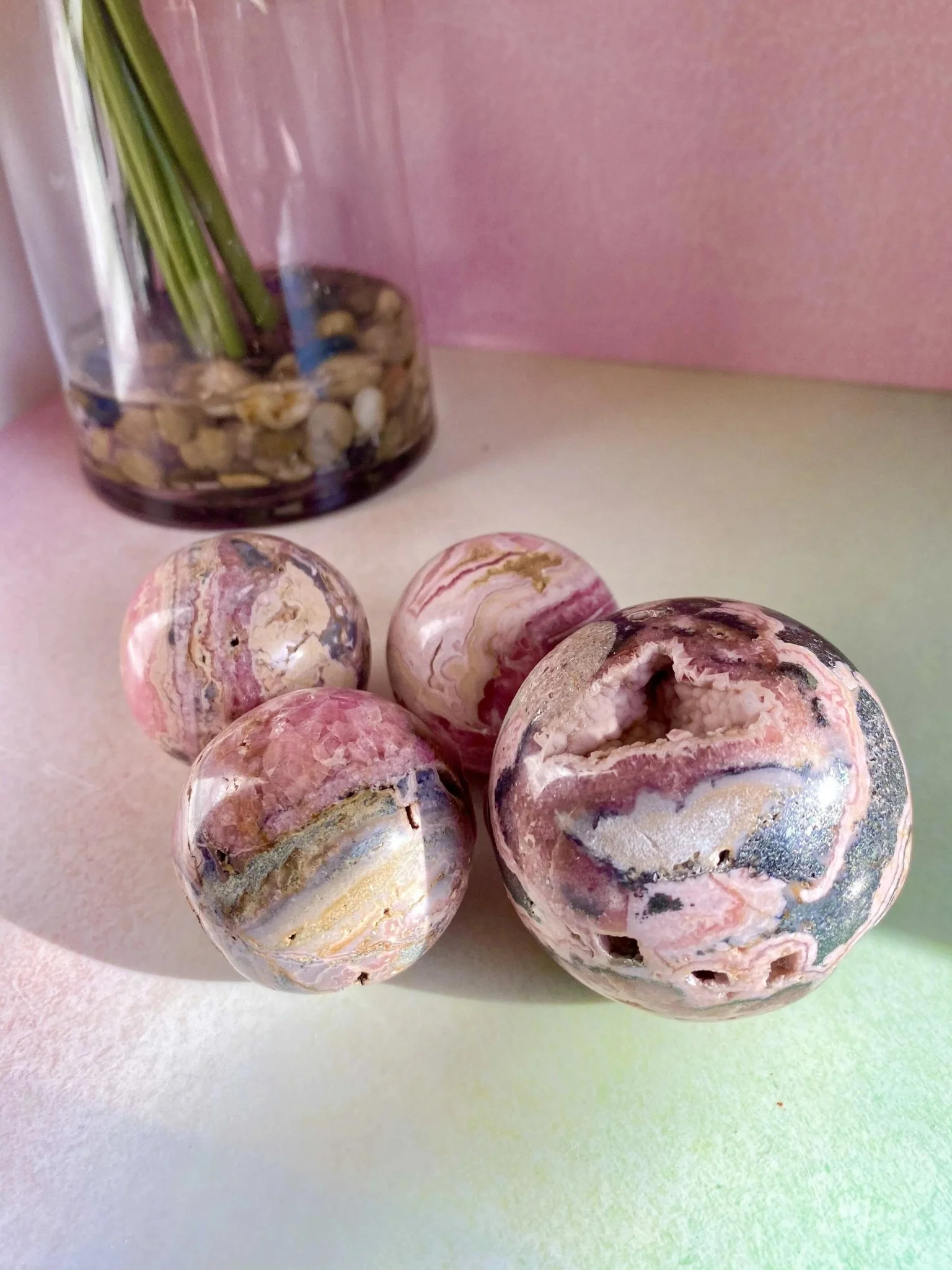 Rhodochrosites Spheres  For Love & Compassion - Image 6